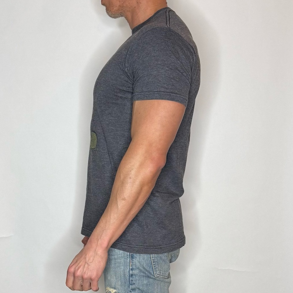 Men's Mickey Mouse Gray Graphic T-Shirt - Picture 2 of 7